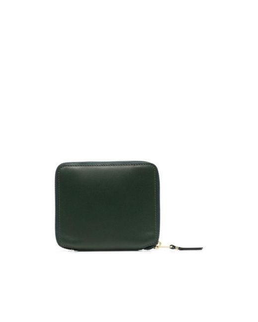 Comme des Garçons Green Comme Des Garçons Wallet Zip Around Wallet for men