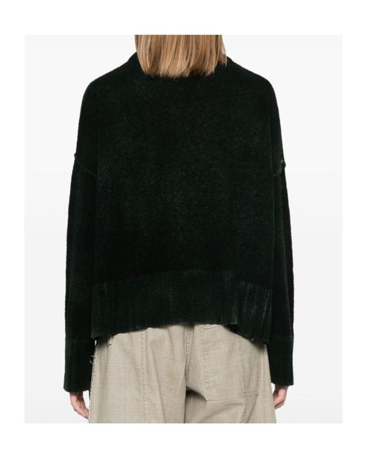 Avant Toi Black Crew Neck Sweater