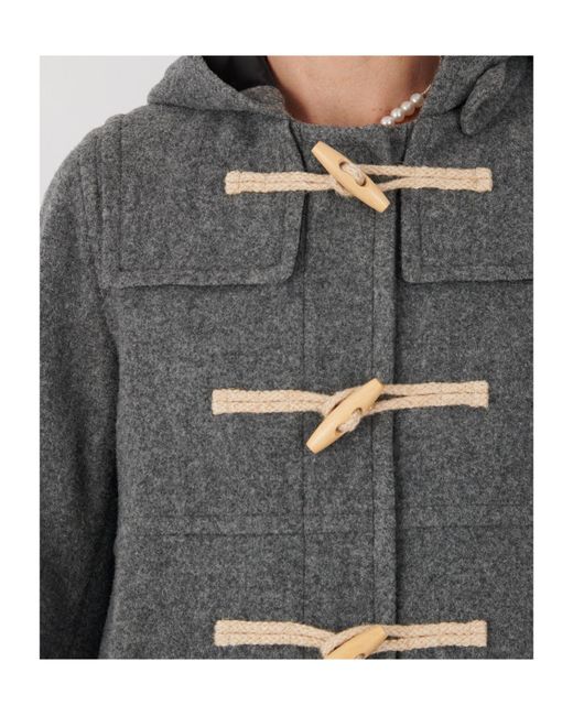 Comme des Garçons Gray Long-Sleeved Coat