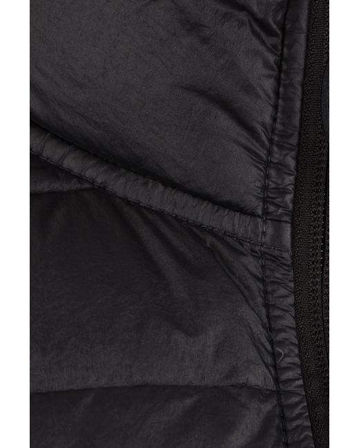 Stone Island Blue Compass-Badge Quilted Jacket for men