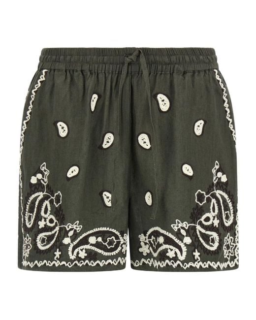 P.A.R.O.S.H. Green Beach26 Shorts