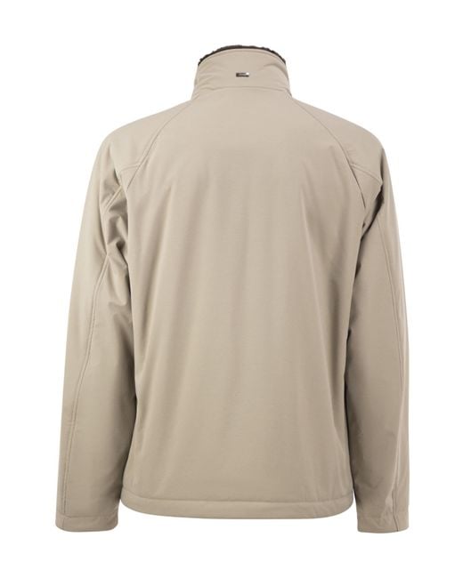 Herno Natural Long-Sleeved Casual Jacket for men