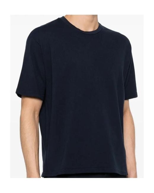 Roberto Collina Blue Short-Sleeved T-Shirt for men