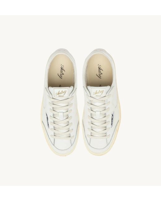 Autry White Windsape Sv Low for men