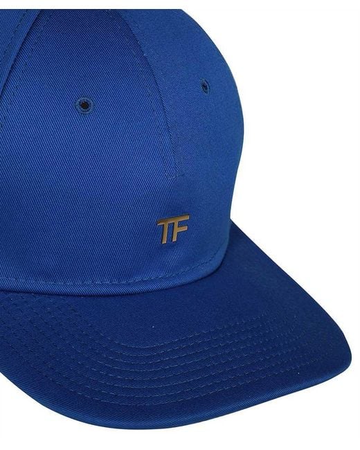 Tom Ford Blue Logo Hat