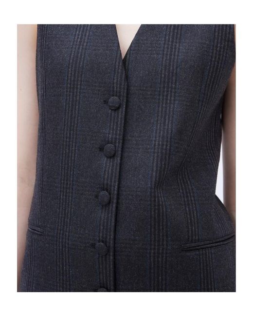 REMAIN Birger Black Suiting Vest