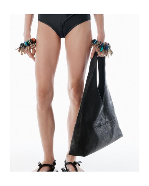 Alexander Wang Black Pike Large Hobo Bag