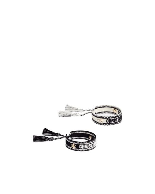 Dior White Christian Bracelet Set