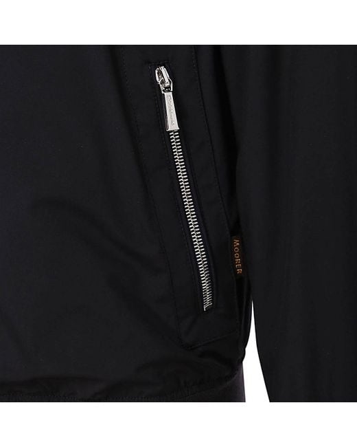 Moorer Blue Zip-Up Jacket for men