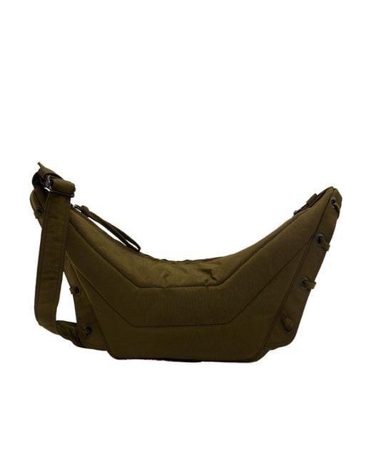 Lemaire Green Small Soft Game Shoulder Bag