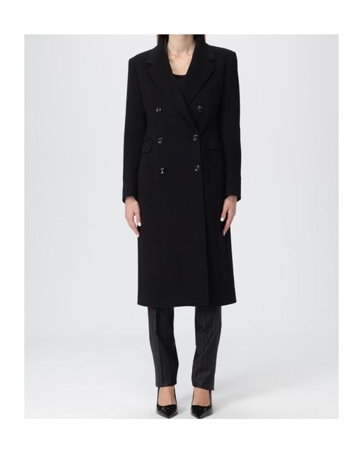 Tagliatore Blue Coat With Belt