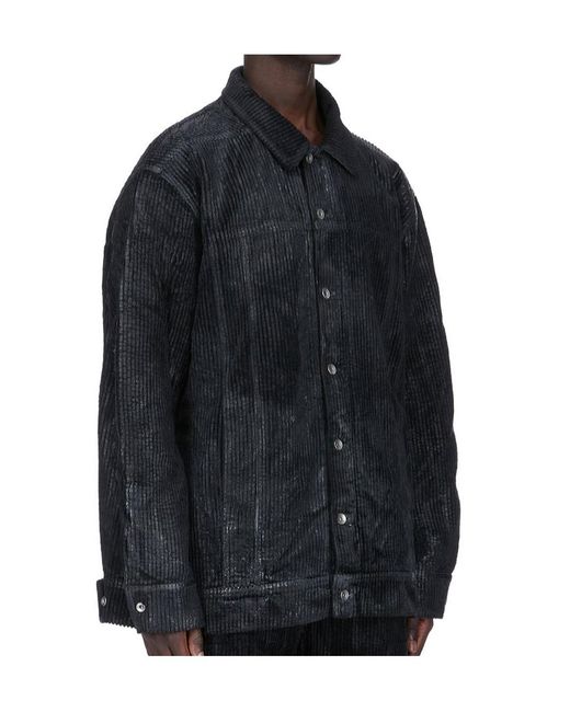 Rick Owens Black Jumbo Jacket for men