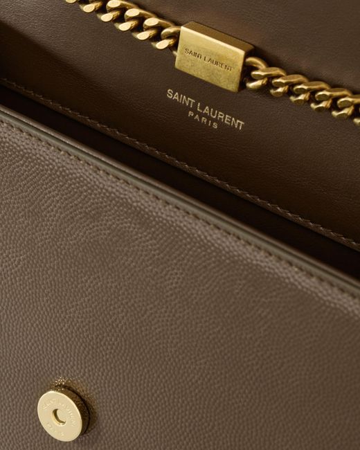 Saint Laurent White New Kate Small Shoulder Bag