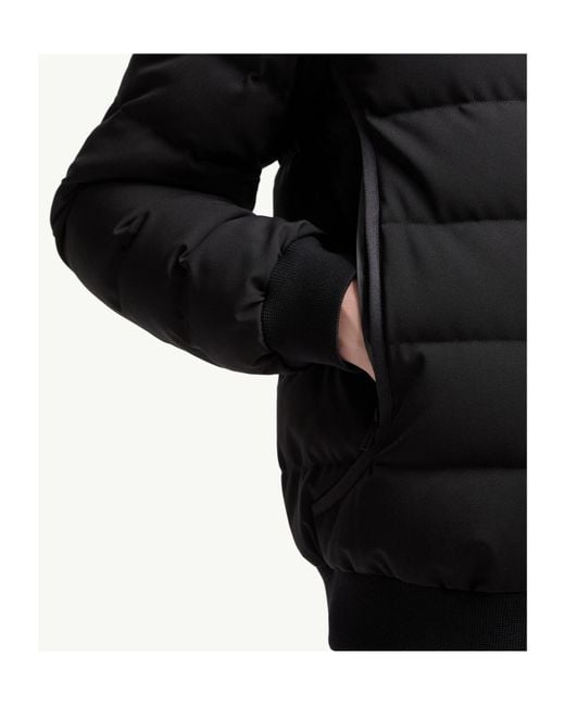 Moncler Black Cirer Down Bomber Jacket for men