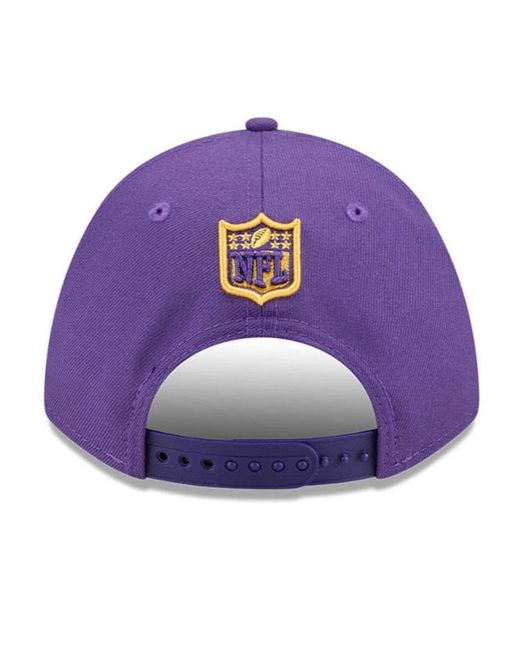 KTZ Purple Minnesota Vikings Nfl Team 9Forty M-Crown Cap for men