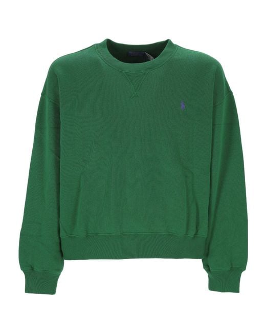 Polo Ralph Lauren Green Long-Sleeved Sweatshirt