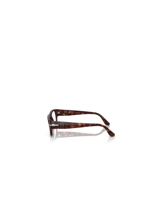 Persol Black Logo Flat Mirror for men