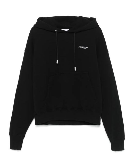 Off-White c/o Virgil Abloh Black Boro Arrow Hoodie for men