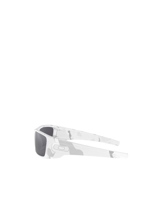 Oakley White Rectangular Sunglasses for men