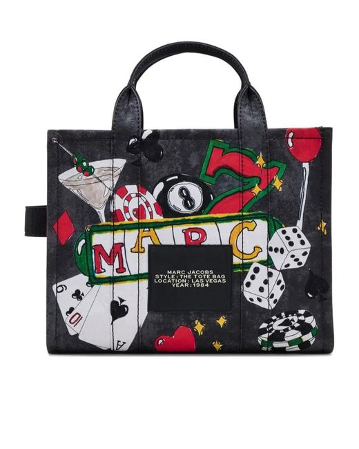 Marc Jacobs Red Printed Handbag