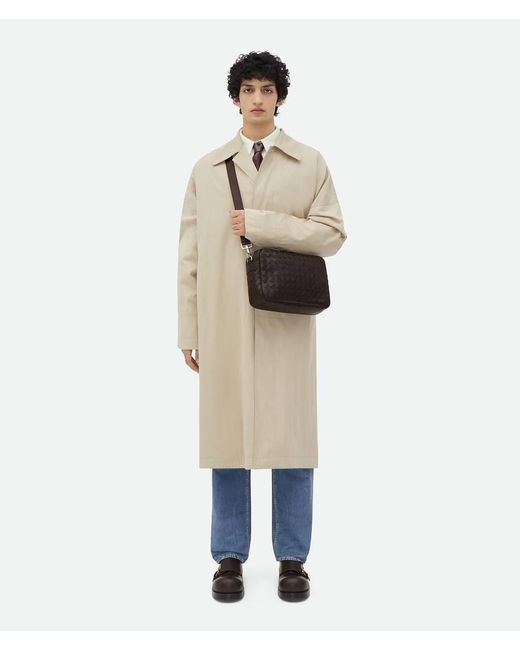 Bottega Veneta Brown Medium Intrecciato Camera Bag for men