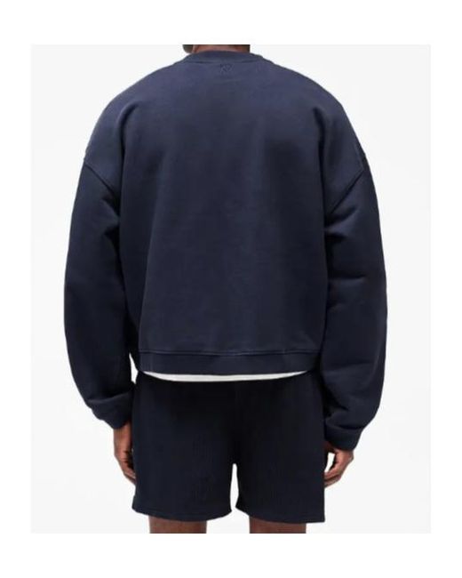 Represent Blue Initial Boxy Sweater for men