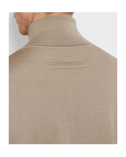 Zegna Brown Turtleneck Sweater for men