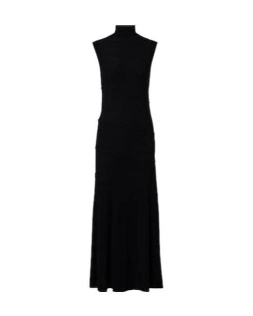 Proenza Schouler Black Federica Maxi Dress