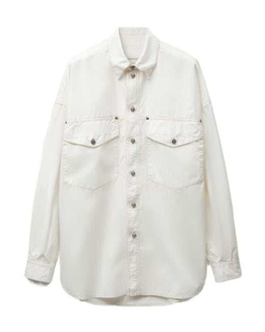 Versace White Cotton-Poplin Shirt
