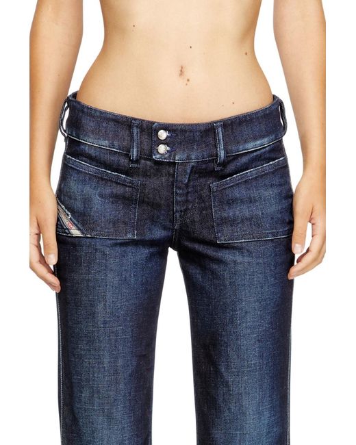 DIESEL Blue D Hush L32 Flared Jeans