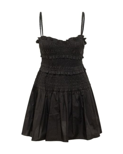 MICHAEL Michael Kors Black Ruffled Dress