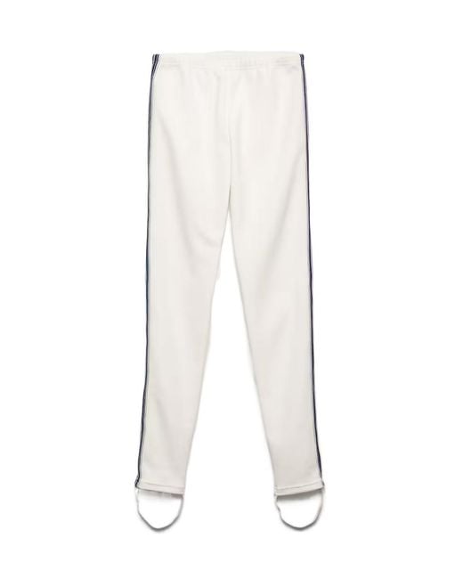 Prada White Fleece Leggings