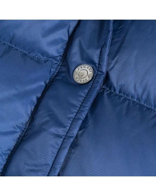 Armani Jeans Blue Long-Sleeved Down Jacket