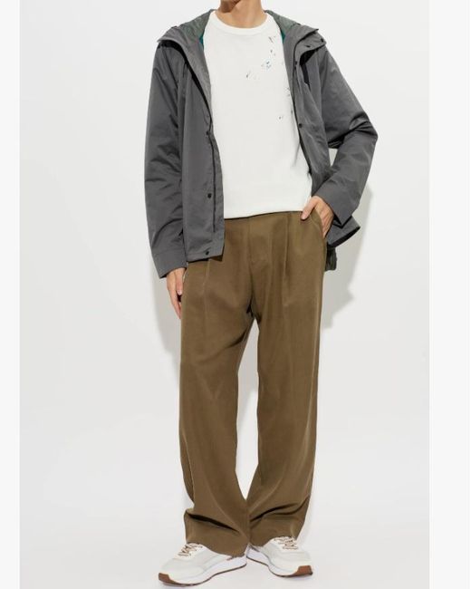 Paul Smith White Round-Toe Low-Top Sneakers for men