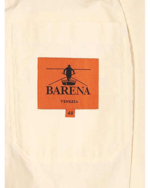 Barena Natural Cedrone Vion Button-Up Shirt for men