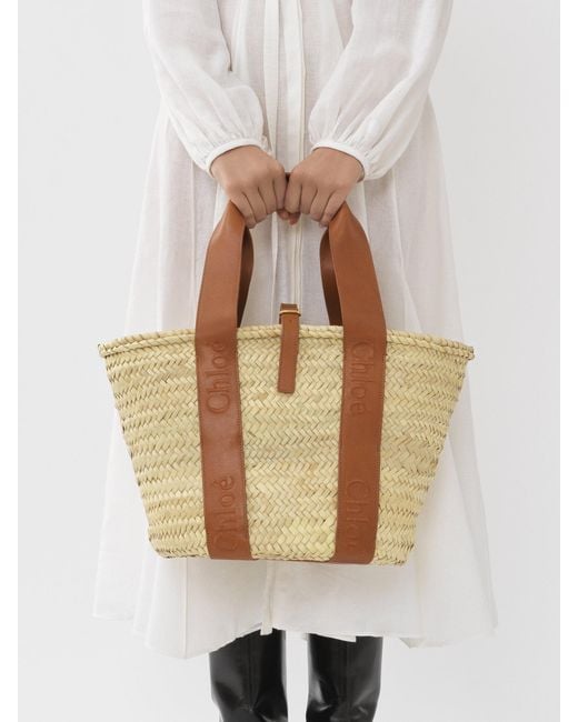 Chloé Brown Knitted Handbag