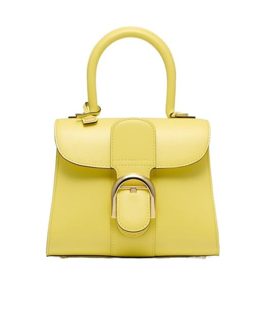 Delvaux Yellow Brillant Mini Bag