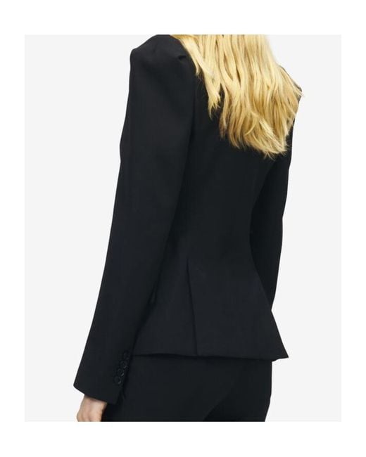 McQueen Black Wool Blazer