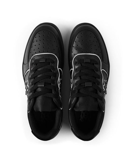 Amiri Black Low-Top Leather Skate Sneaker for men