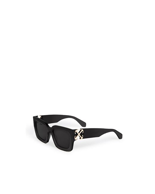 Off-White c/o Virgil Abloh Black Rectangular Sunglasses for men