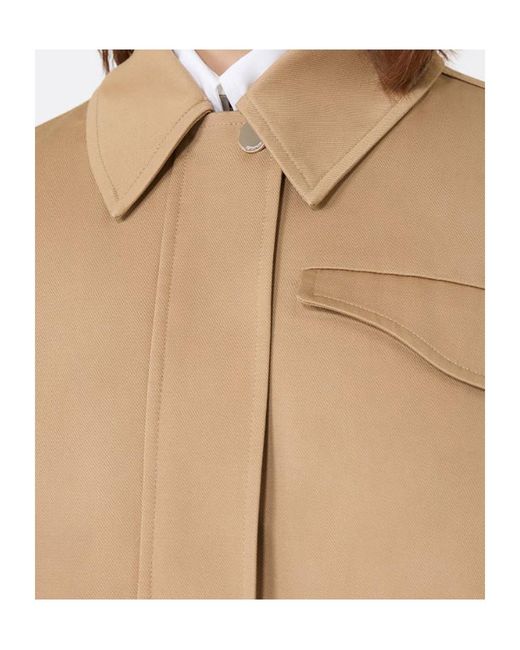 Sportmax Natural Boxy Cotton Jacket
