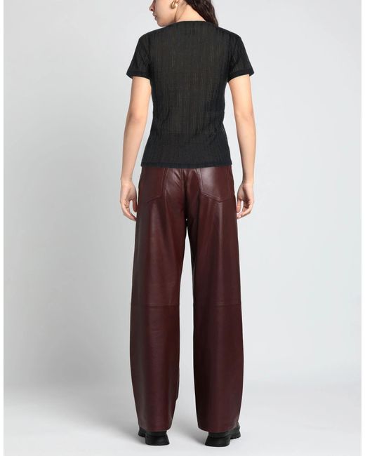Maison Margiela Black Plain Colour Jumper