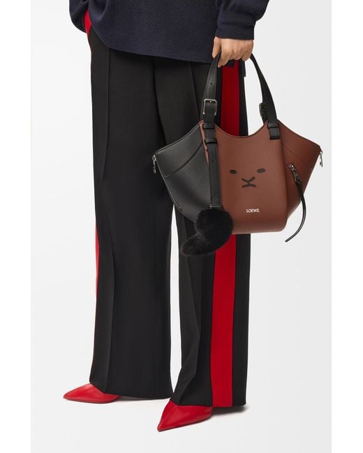 Loewe Brown Hammock Flip Shoulder Bag