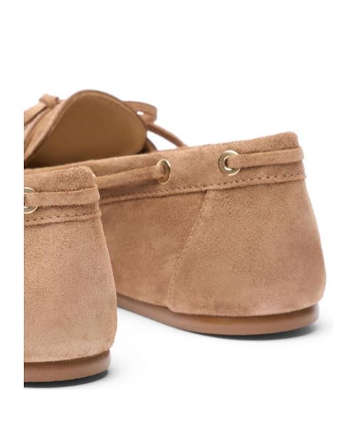 Stuart Weitzman Brown Tinsley Moccasin