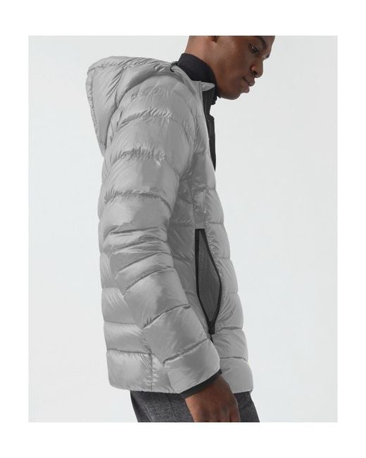 Canada Goose Gray Crofton Hooded Jacket for men