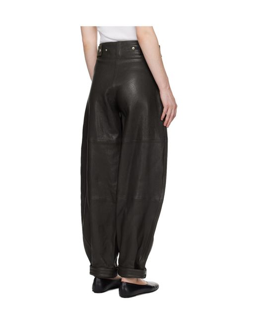 Co. Black Balloon Leather Pants