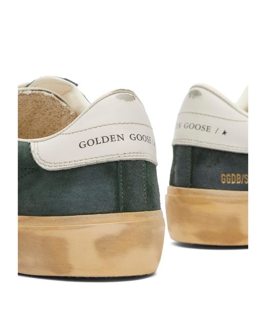 Golden Goose Deluxe Brand Green Soul Star Low-Top Sneakers for men