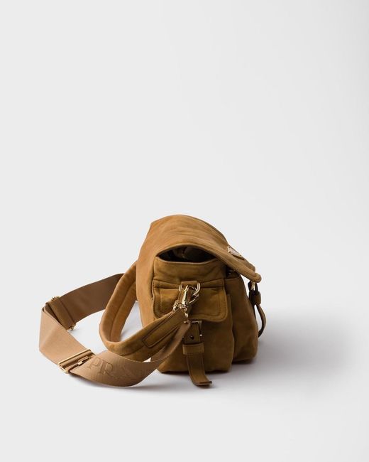 Prada Brown Explore Medium Shoulder Bag