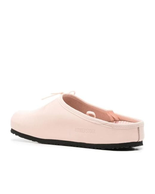 Repetto White X Birkenstock Round-Toe Mules