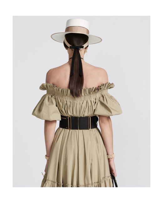 Dior Black Saddle Belt